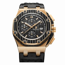 Audemars Piguet Royal Oak Offshore Chronograph Mens watch Unisex Automatic Rose gold 26030RO.OO.D001IN.01