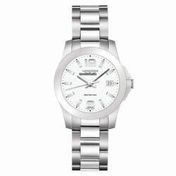 Longines Conquest Womens watch Quartz Steel L3.377.4.16.6
