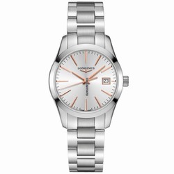 Longines Conquest Classic Womens watch Quartz Steel L2.386.4.72.6