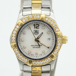 TAG Heuer Aquaracer Lady Womens watch Quartz Gold Steel WAF1450.BB0825