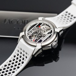 Jacob & Co. Mens watch Unisex Manual winding Titanium EX100.20.WR.WB.A