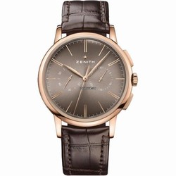Zenith Elite Chronograph Classic Mens watch Unisex Automatic Rose gold 18.2270.4069 18.C498