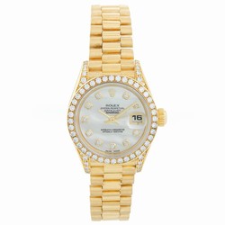 Rolex Lady-Datejust Womens watch Yellow gold Automatic 79158