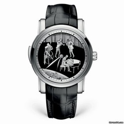 Ulysse Nardin Mens watch Unisex Manual winding Platinum 749-88