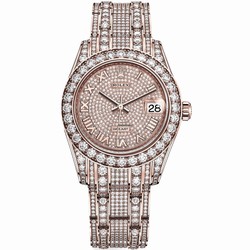 Rolex Pearlmaster Womens watch Rose gold Automatic 81405RBR-0001