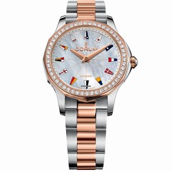 Corum Admirals Cup Womens watch Automatic Gold Steel A400 02902 - 400.100.29 V200 PN13