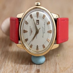 Longines Conquest Mens watch Unisex Automatic Rose gold 9005