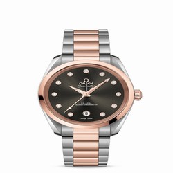 Omega Seamaster Aqua Terra Womens watch Automatic Gold Steel 220.20.38.20.56.001