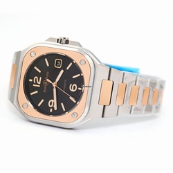 Bell & Ross BR 05 Mens watch Unisex Automatic Gold Steel BR05A-BL-STPG SSG