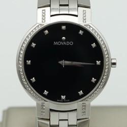 Movado Faceto Womens watch Quartz Steel Movado Faceto