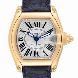 Cartier Roadster Mens watch Unisex Automatic Yellow gold W62005V2