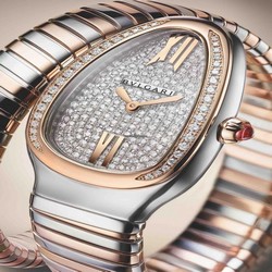 Bulgari Serpenti Womens watch Quartz Gold Steel 103150