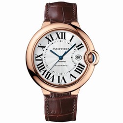 Cartier Ballon Bleu 42mm Mens watch Unisex Automatic Rose gold WGBB0017