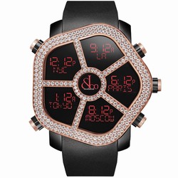 Jacob & Co. Mens watch Unisex Quartz Gold Steel GH100.14.RP.MR.A
