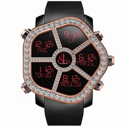 Jacob & Co. Mens watch Unisex Quartz Gold Steel GH100.14.RU.MR.A
