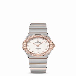 Omega Constellation Quartz Womens watch Quartz Gold Steel 131.25.28.60.52.001