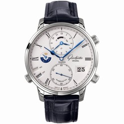 Glashtte Original Senator Cosmopolite Mens watch Unisex Automatic White gold 1-89-02-01-04-30