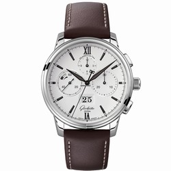 Glashtte Original Senator Chronograph Panorama Date Mens watch Unisex Automatic Steel 1-37-01-05-02-07