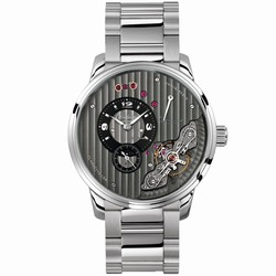 Glashtte Original PanoInverse Mens watch Unisex Manual winding Steel 1-66-06-04-22-14