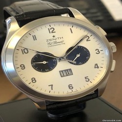 Zenith El Primero Mens watch Unisex Automatic Steel 03.0520.4002