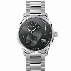 Glashtte Original PanoReserve Mens watch Unisex Manual winding Steel 1-65-01-23-12-24