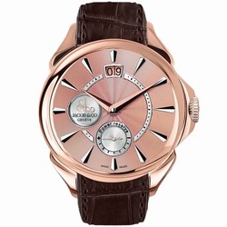 Jacob & Co. Mens watch Unisex Manual winding Rose gold PC400.40.NS.NB.A