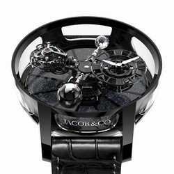 Jacob & Co. Astronomia Mens watch Unisex Manual winding Ceramic AT100.95.KK.SD.B