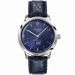 Glashtte Original Sixties Panorama Date Mens watch Unisex Automatic Steel 2-39-47-06-02-04