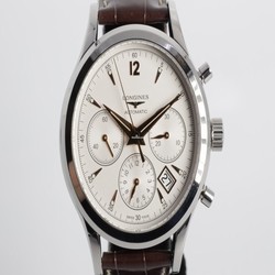 Longines Column-Wheel Chronograph Mens watch Unisex Automatic Steel L2.750.4.76.2
