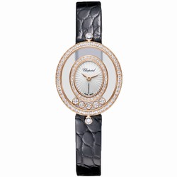Chopard Happy Diamonds Womens watch Quartz Rose gold 204292-5301