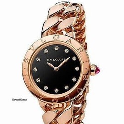 Bulgari Womens watch Quartz Rose gold 102036