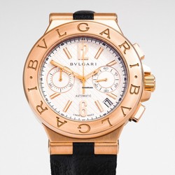 Bulgari Diagono Mens watch Unisex Automatic Rose gold DGP40C6GLDCH