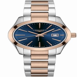 Longines Conquest Classic Womens watch Quartz Gold Steel L2.286.3.92.7