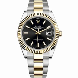 Rolex Datejust 41 Mens watch Unisex Gold Steel Automatic 126333-0013