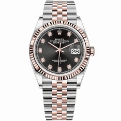 Rolex Datejust 36 Womens watch Gold Steel Automatic 126231-0019
