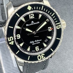 Blancpain Fifty Fathoms Mens watch Unisex Automatic Titanium 5015-12B30-B52A