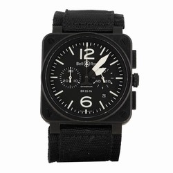 Bell & Ross BR 03-94 Chronographe Mens watch Unisex Automatic Steel BR03-94-S