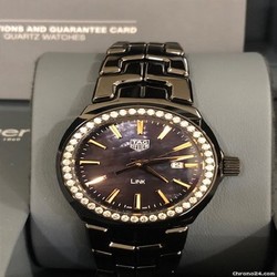 TAG Heuer Link Lady Womens watch Quartz Ceramic WBC1390.BH0744