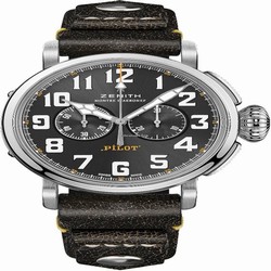 Zenith Pilot Mens watch Unisex Automatic Steel 03.2434.4069 20.I010 Rescue