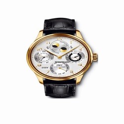 IWC Portuguese Perpetual Calendar Mens watch Unisex Automatic Yellow gold IW502107