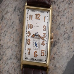 Omega Mens watch Unisex Manual winding Red gold 8371625 Vintage