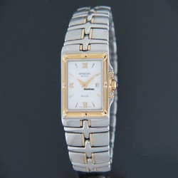 Raymond Weil Parsifal Mens watch Unisex Quartz Gold Steel 9390