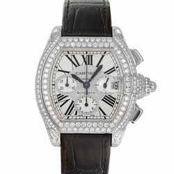 Cartier Roadster Mens watch Unisex Automatic White gold Cartier 2826