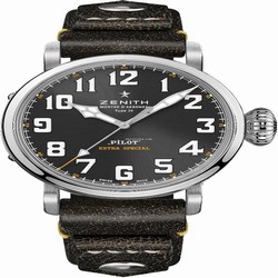 Zenith Pilot Mens watch Unisex Automatic Steel 03.2434.679 20.I010 Rescue