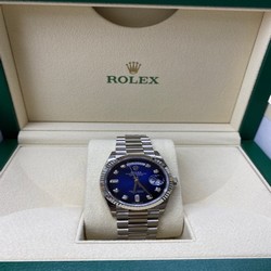 Rolex Day-Date 36 Mens watch Unisex White gold Automatic 128239