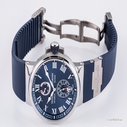 Ulysse Nardin Marine Chronometer Manufacture Mens watch Unisex Automatic Steel 1183-126-3 43