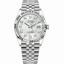 Rolex Datejust 36 Womens watch Steel Automatic 126234-0019