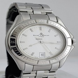 Baume & Mercier Mens watch Unisex Quartz Steel MV045042