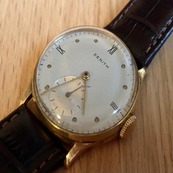 Zenith Mens watch Unisex Manual winding Yellow gold 398077 124 12 4