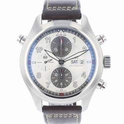 IWC Pilot Double Chronograph Mens watch Unisex Automatic Steel 371806